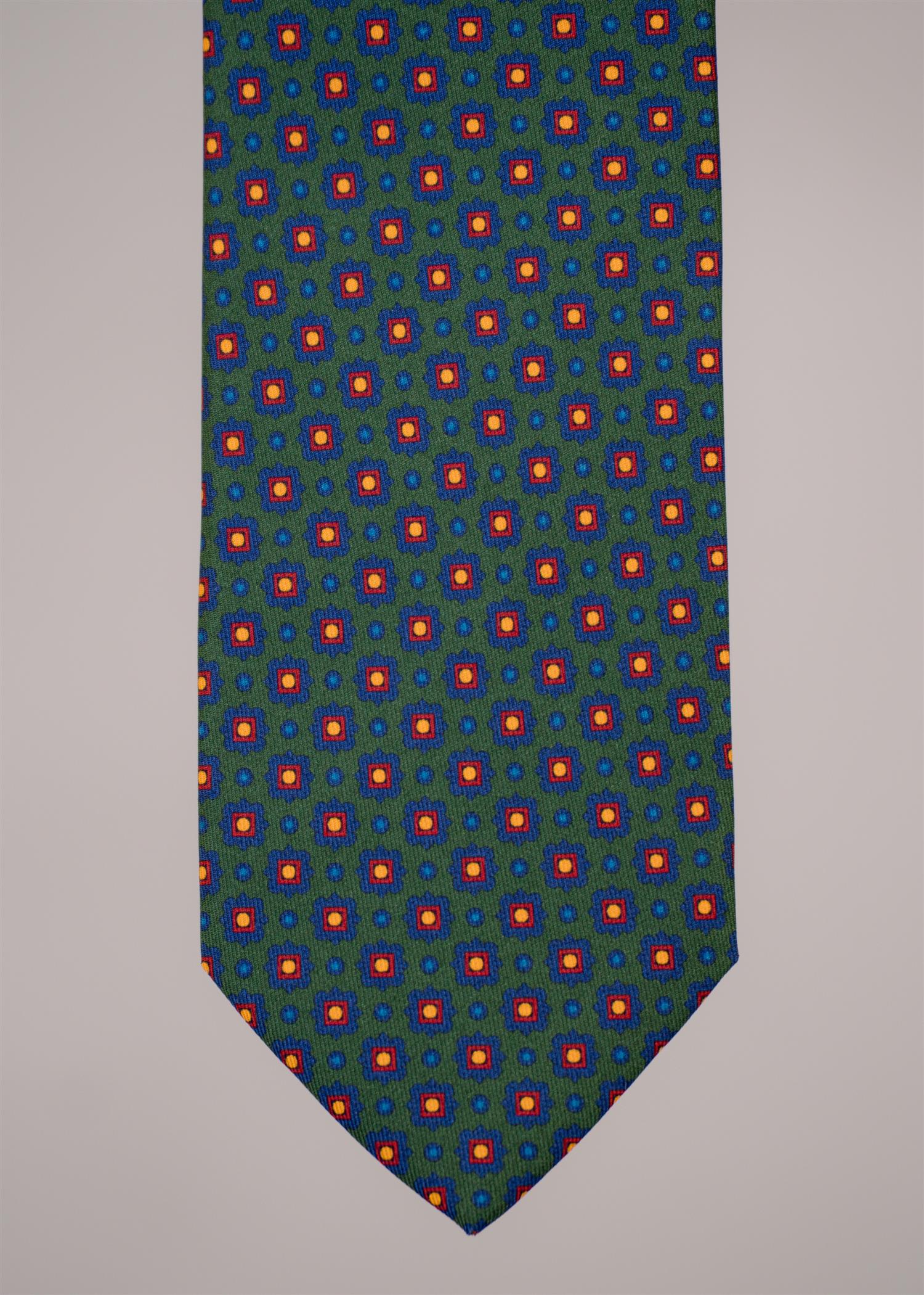 Image of CLASSIC WOVEN TIE 100% SILKE