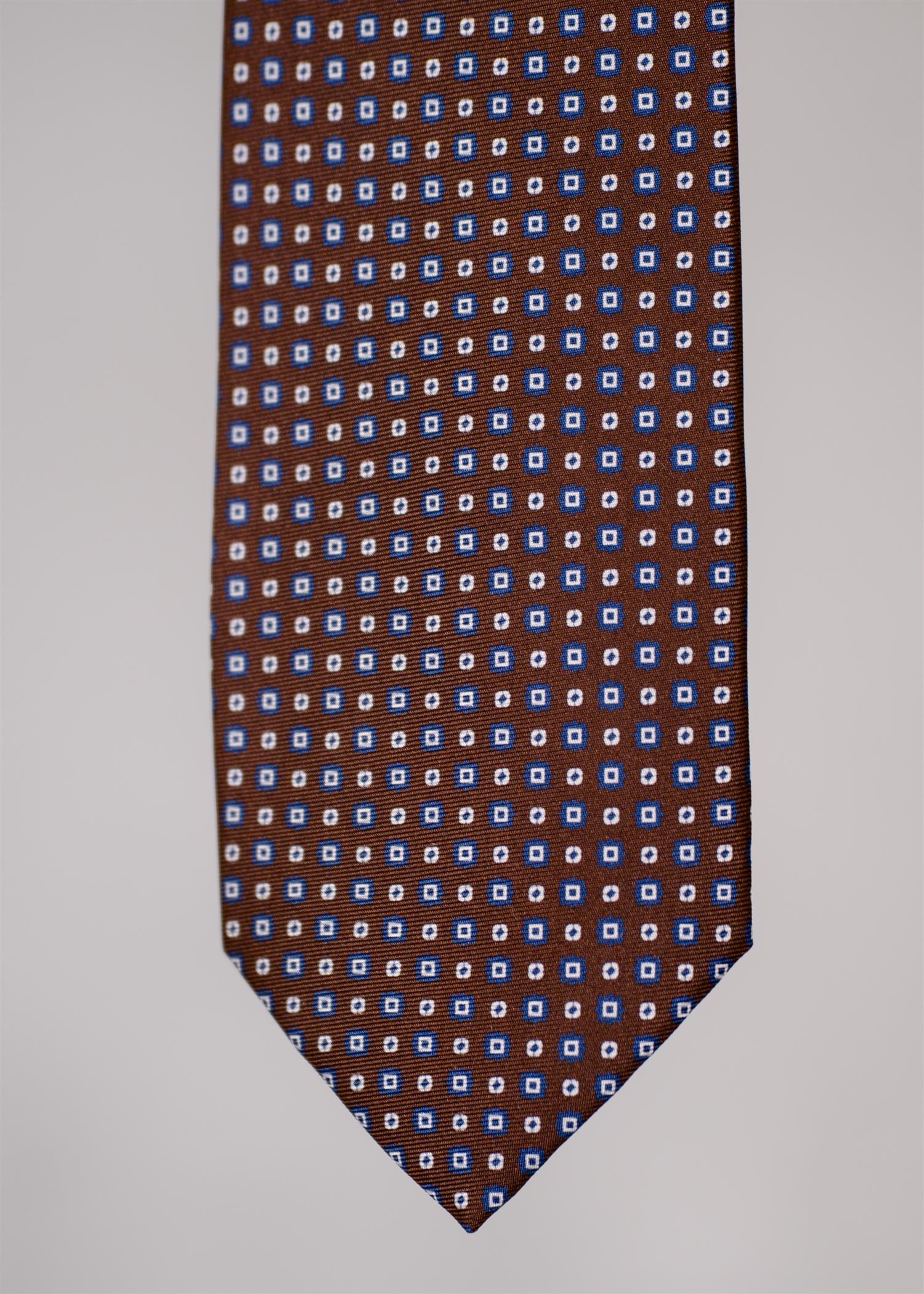 Image of CLASSIC WOVEN TIE 100% SILKE