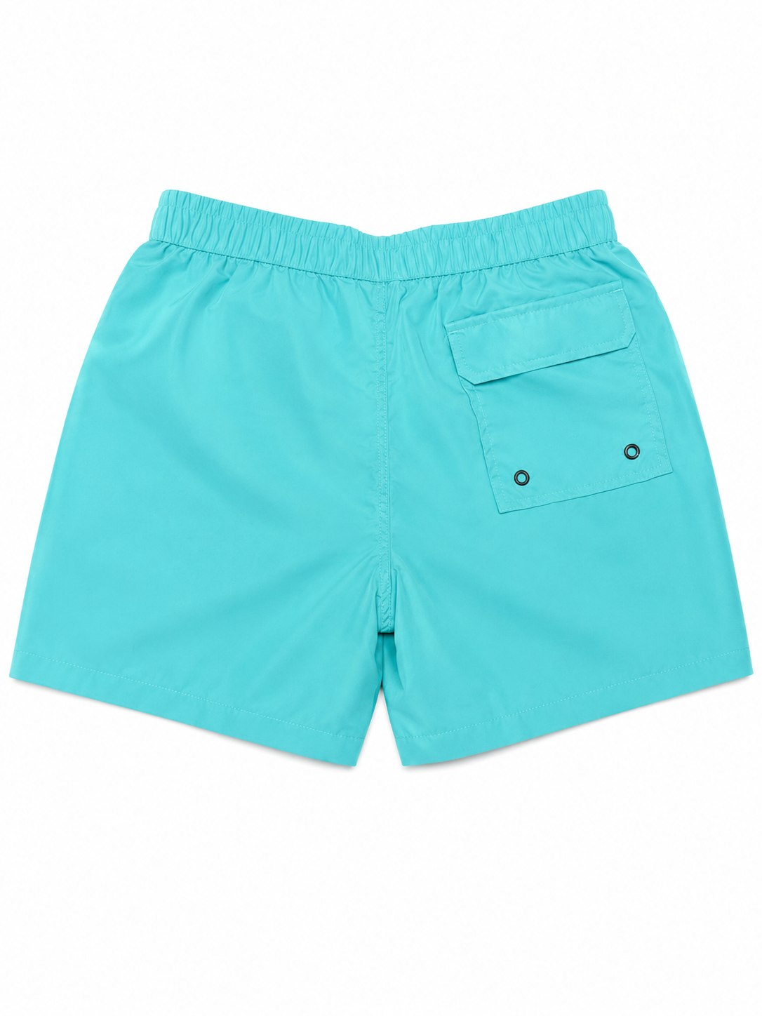 Image of Men’s solid nylon swim shorts - Chuck  Opal