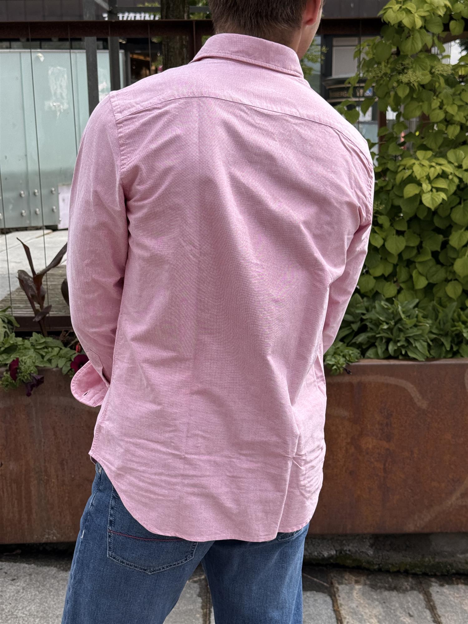 Image of Oxford shirt men pink